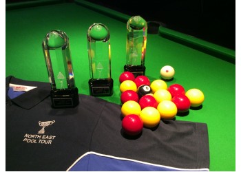 North East Pool Tour Trophies